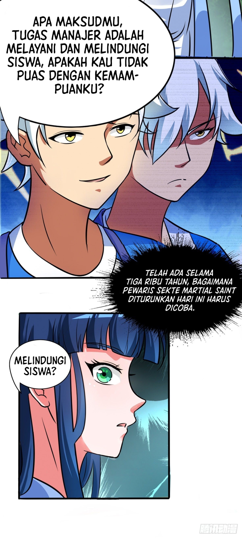 Halaman 15 dari Xiuzhen Girls School: All Girls Want to Put Me Down Chapter 2