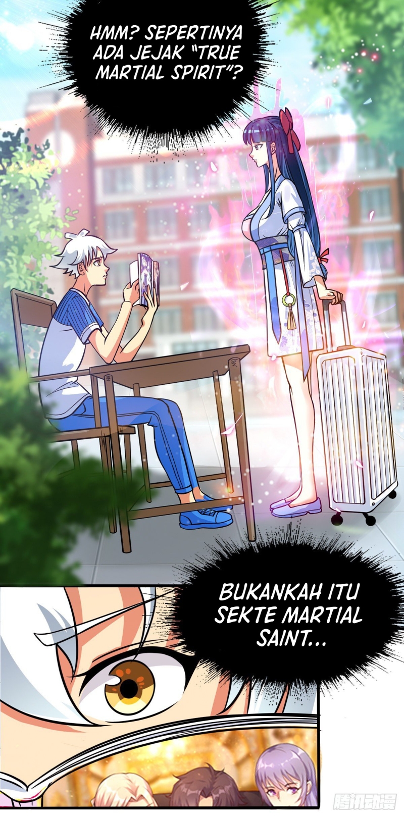 Halaman 8 dari Xiuzhen Girls School: All Girls Want to Put Me Down Chapter 2