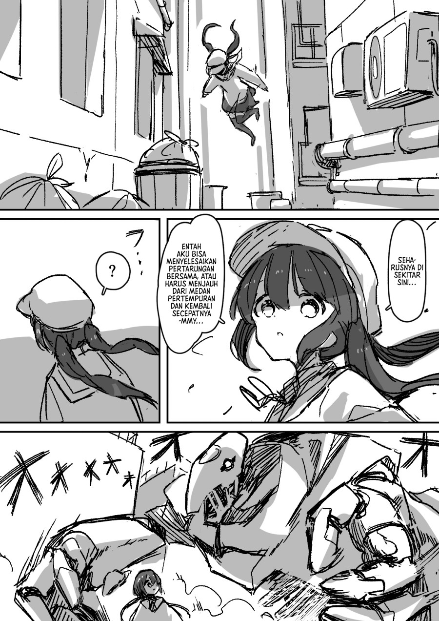 Halaman 10 dari Yande Kita Mahou Shoujo no Nichijou Chapter 2