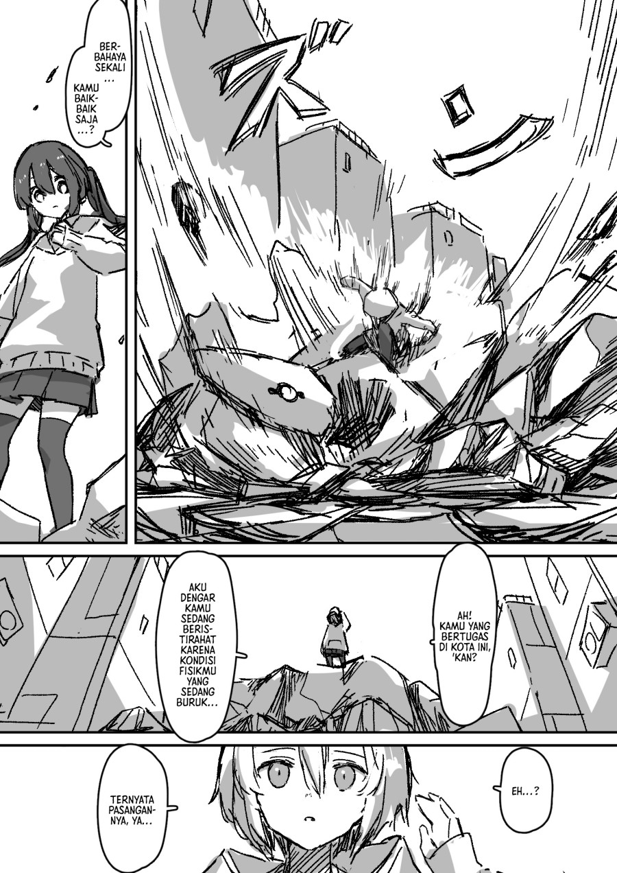 Halaman 11 dari Yande Kita Mahou Shoujo no Nichijou Chapter 2