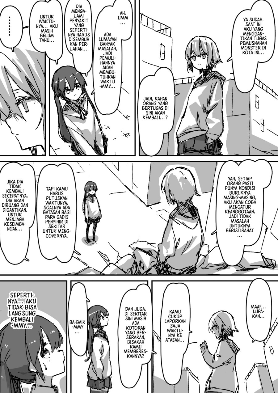 Halaman 12 dari Yande Kita Mahou Shoujo no Nichijou Chapter 2