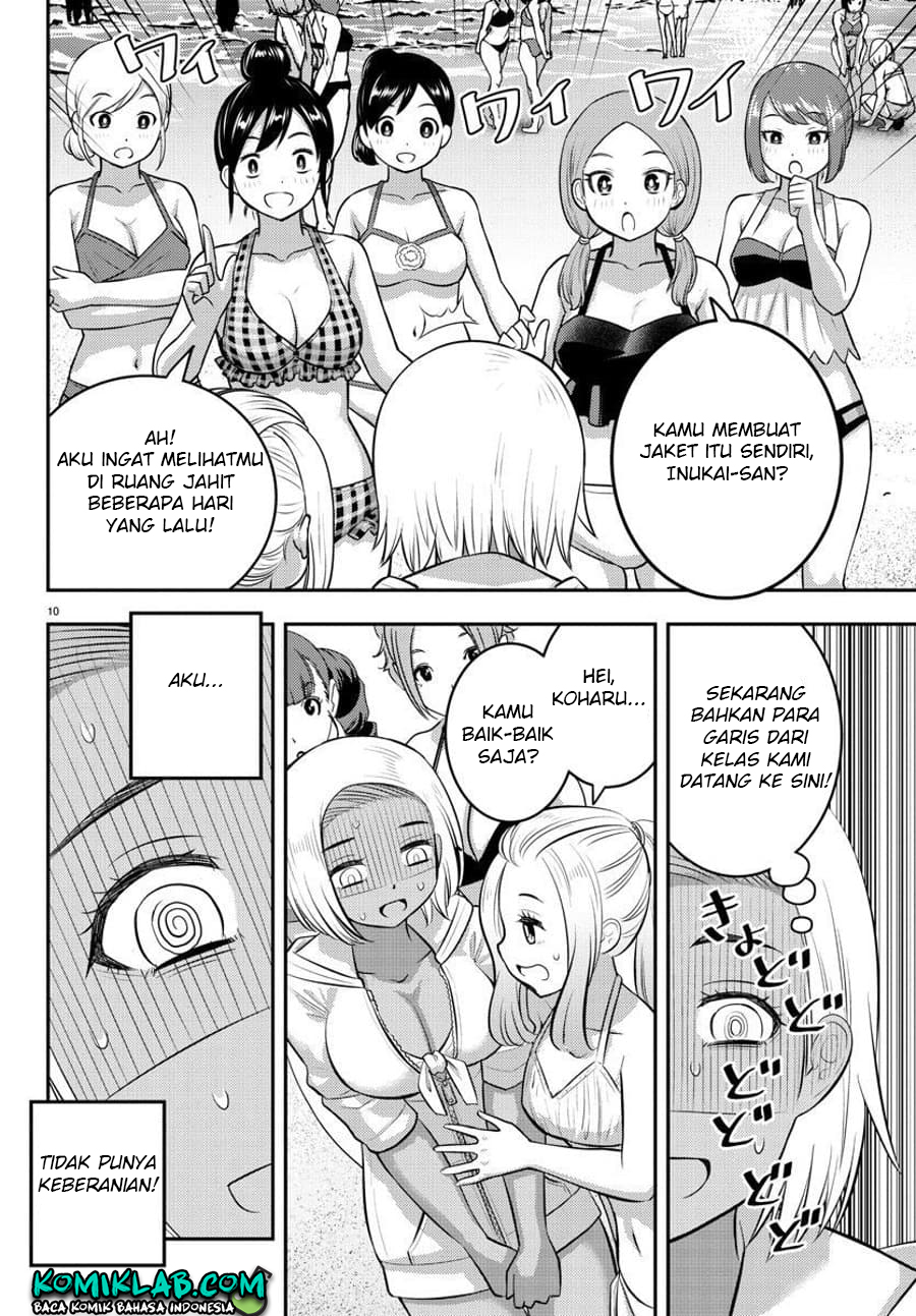 Halaman 11 dari Yankee JK Kuzuhana-chan Chapter 116