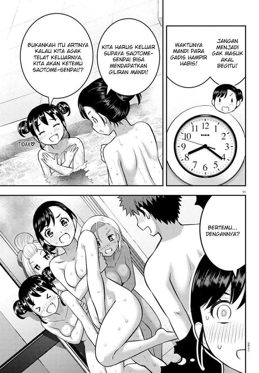 Halaman 13 dari Yankee JK Kuzuhana-chan Chapter 123
