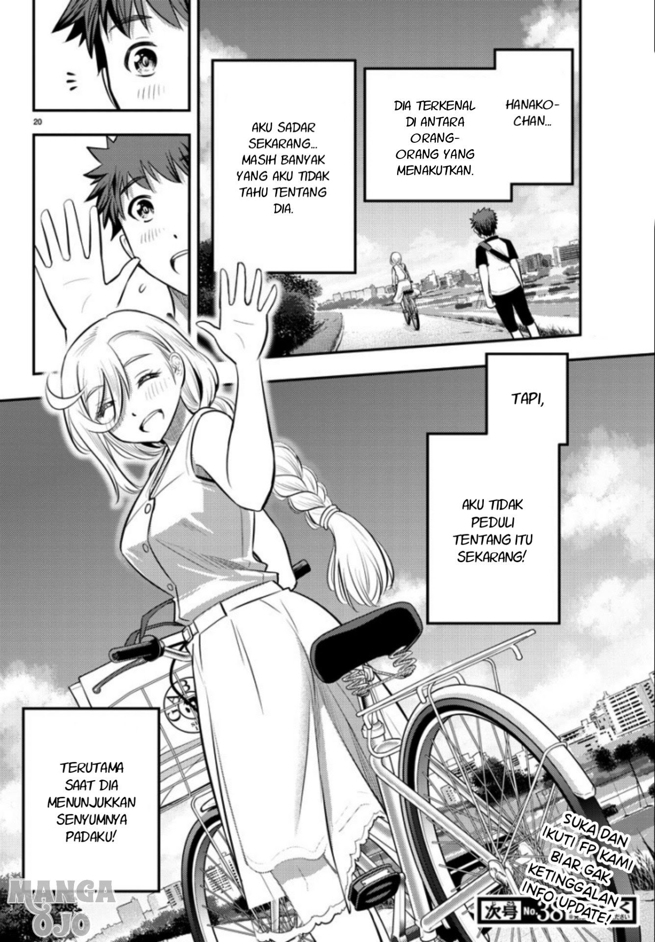 Halaman 22 dari Yankee JK Kuzuhana-chan Chapter 20