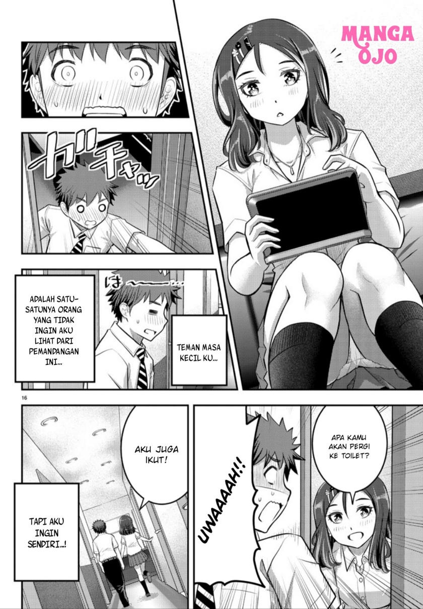Halaman 16 dari Yankee JK Kuzuhana-chan Chapter 22