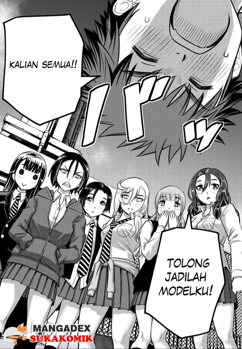 Halaman 10 dari Yankee JK Kuzuhana-chan Chapter 34