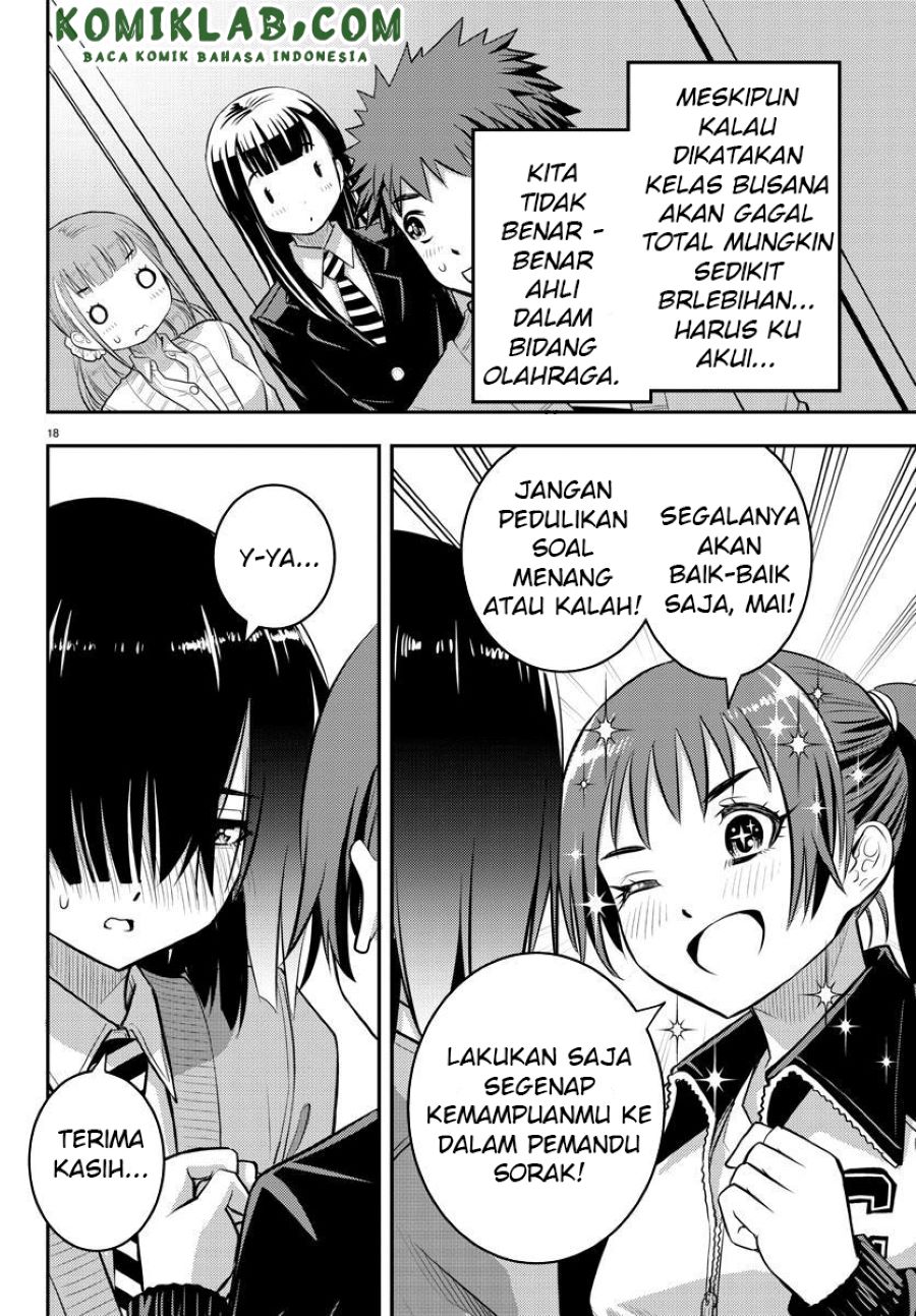 Halaman 19 dari Yankee JK Kuzuhana-chan Chapter 40