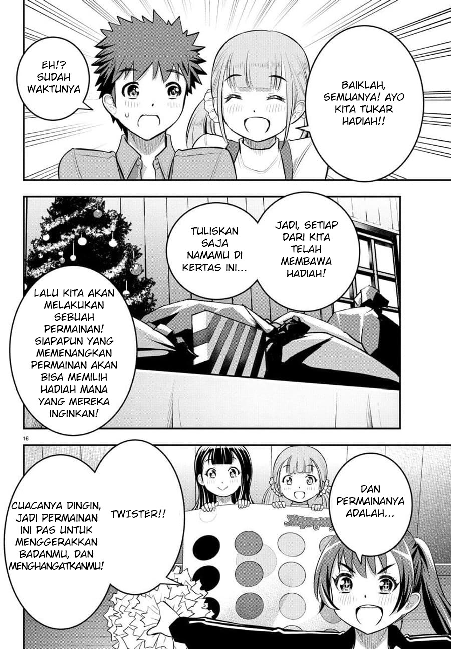 Halaman 19 dari Yankee JK Kuzuhana-chan Chapter 62