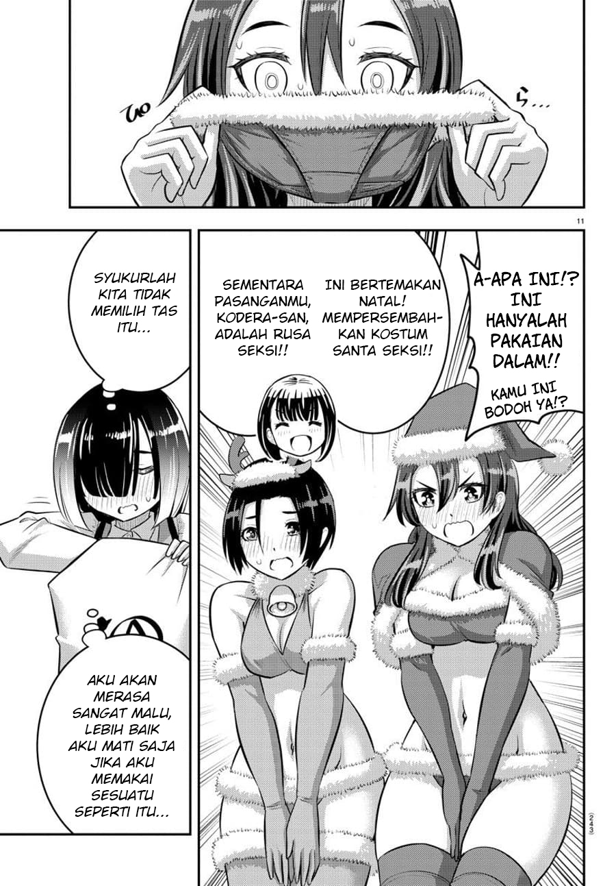 Halaman 12 dari Yankee JK Kuzuhana-chan Chapter 63
