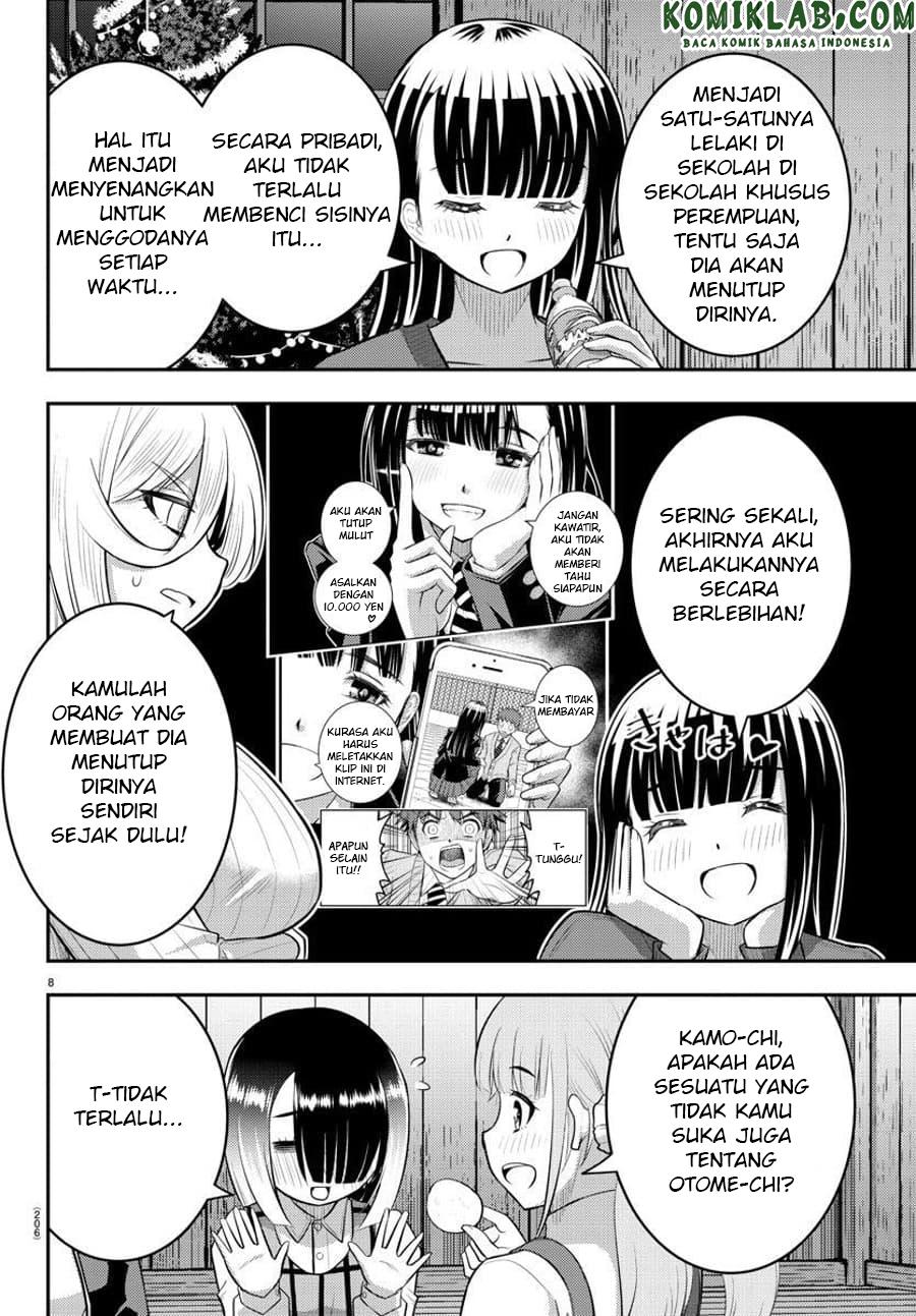 Halaman 9 dari Yankee JK Kuzuhana-chan Chapter 66