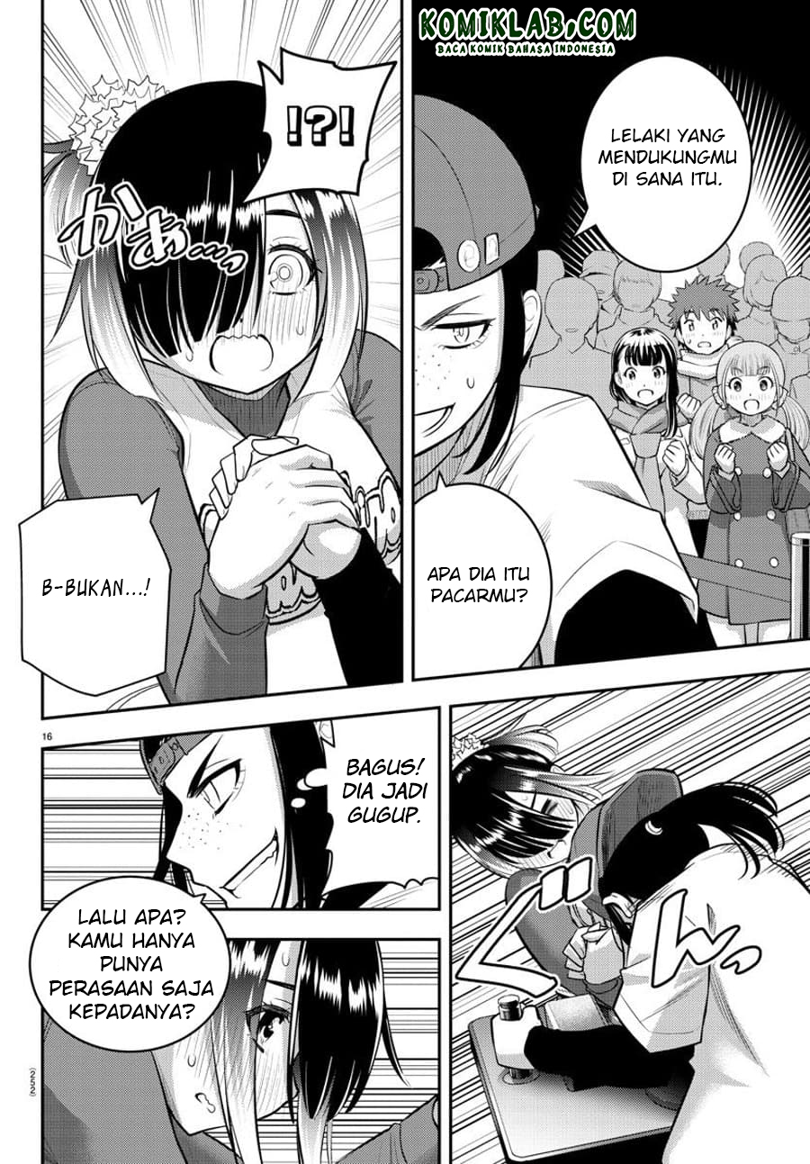 Halaman 17 dari Yankee JK Kuzuhana-chan Chapter 69