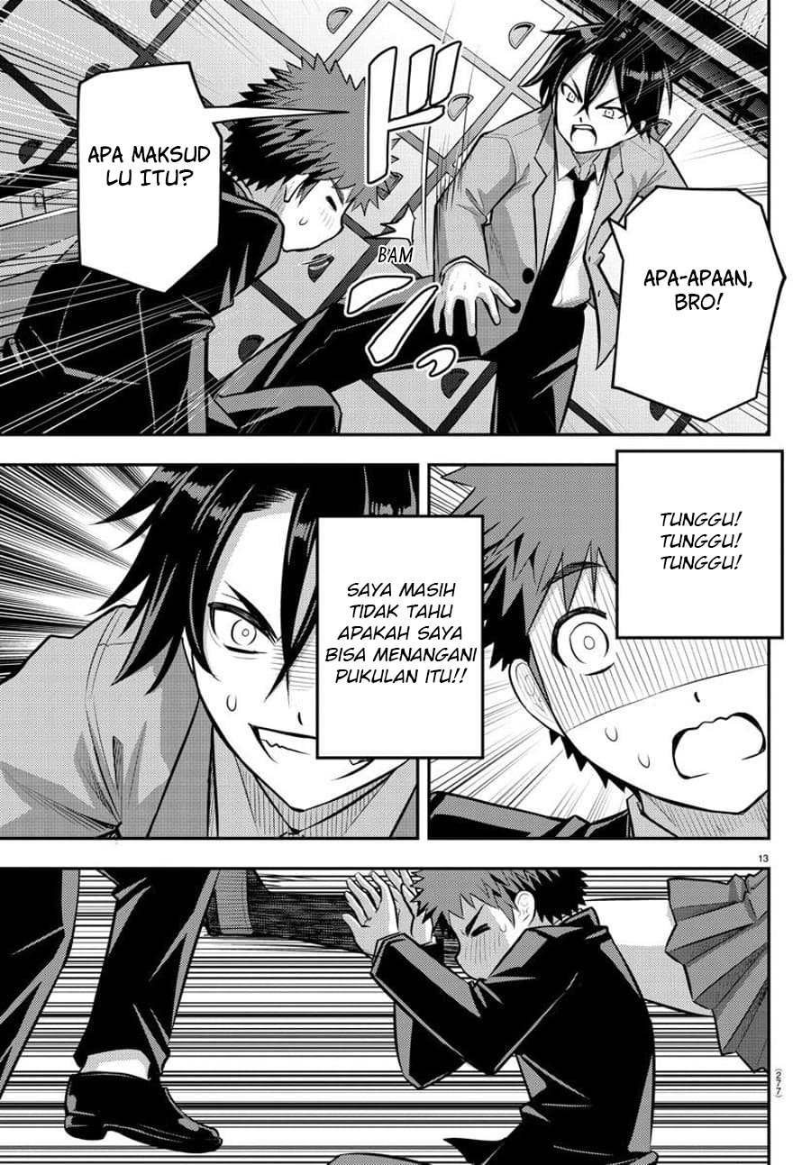 Halaman 14 dari Yankee JK Kuzuhana-chan Chapter 88