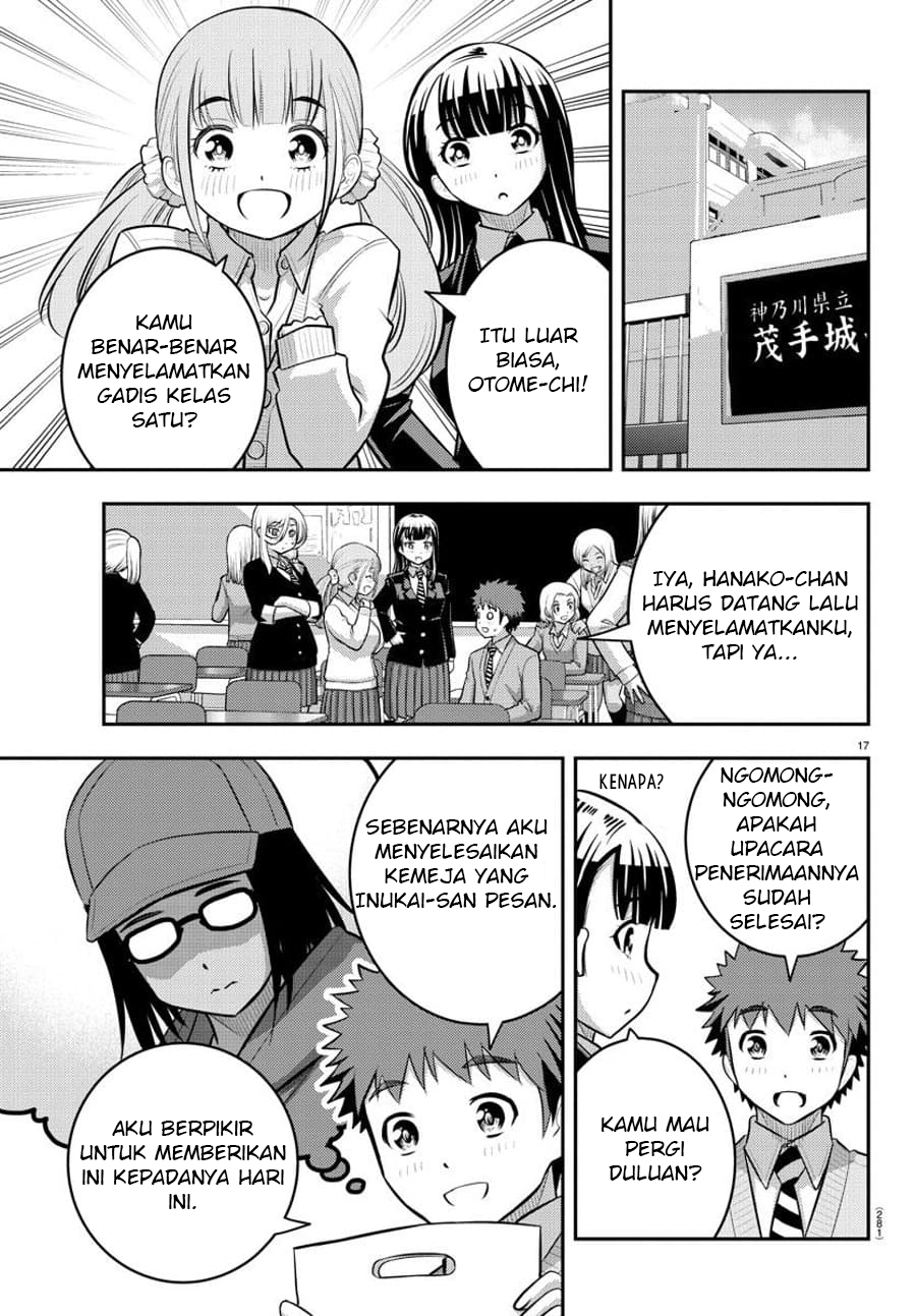 Halaman 18 dari Yankee JK Kuzuhana-chan Chapter 88
