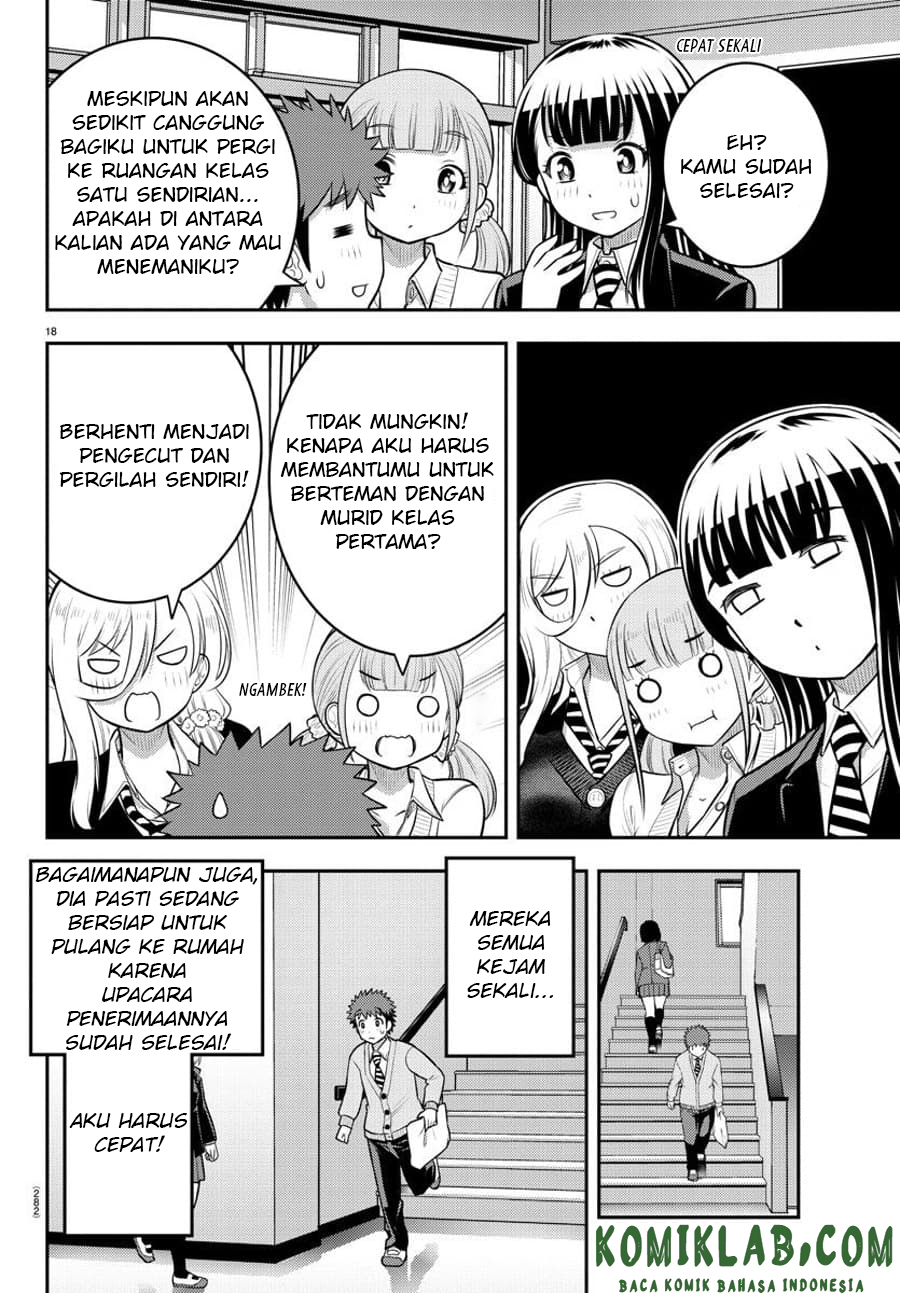 Halaman 19 dari Yankee JK Kuzuhana-chan Chapter 88