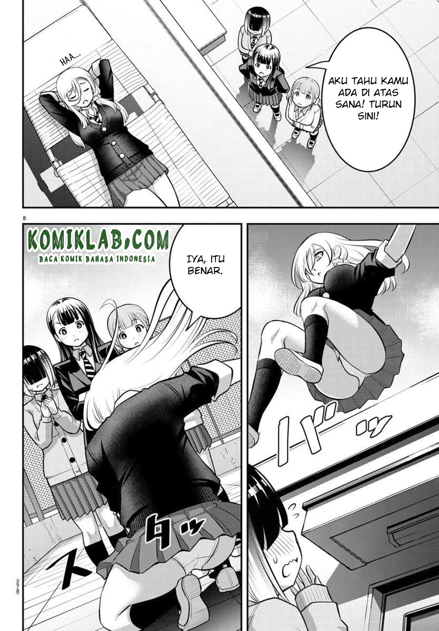 Halaman 10 dari Yankee JK Kuzuhana-chan Chapter 94