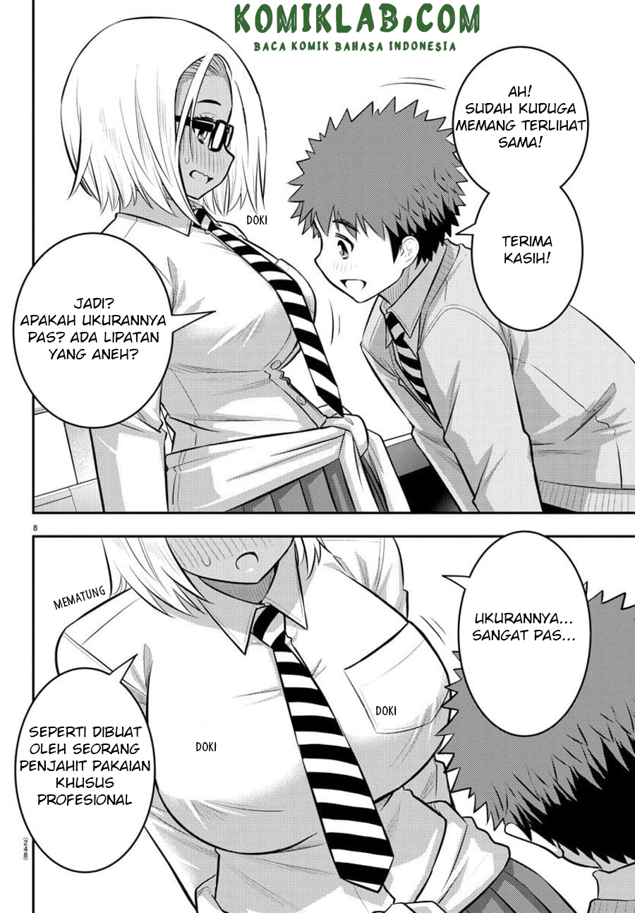 Halaman 10 dari Yankee JK Kuzuhana-chan Chapter 95