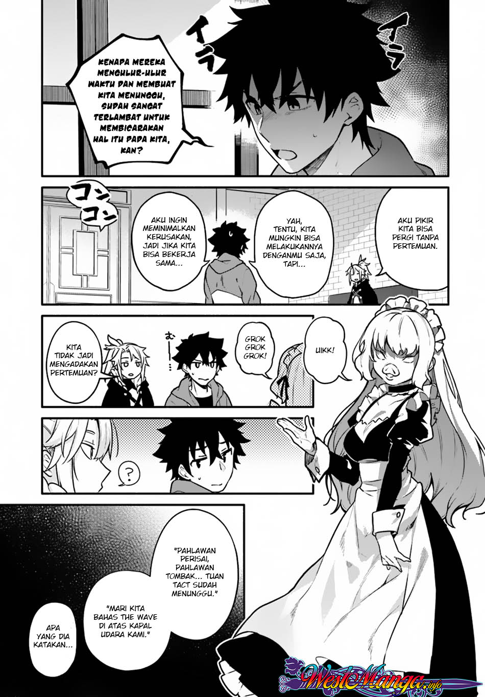 Halaman 15 dari Yari no Yuusha no Yarinaoshi Chapter 16
