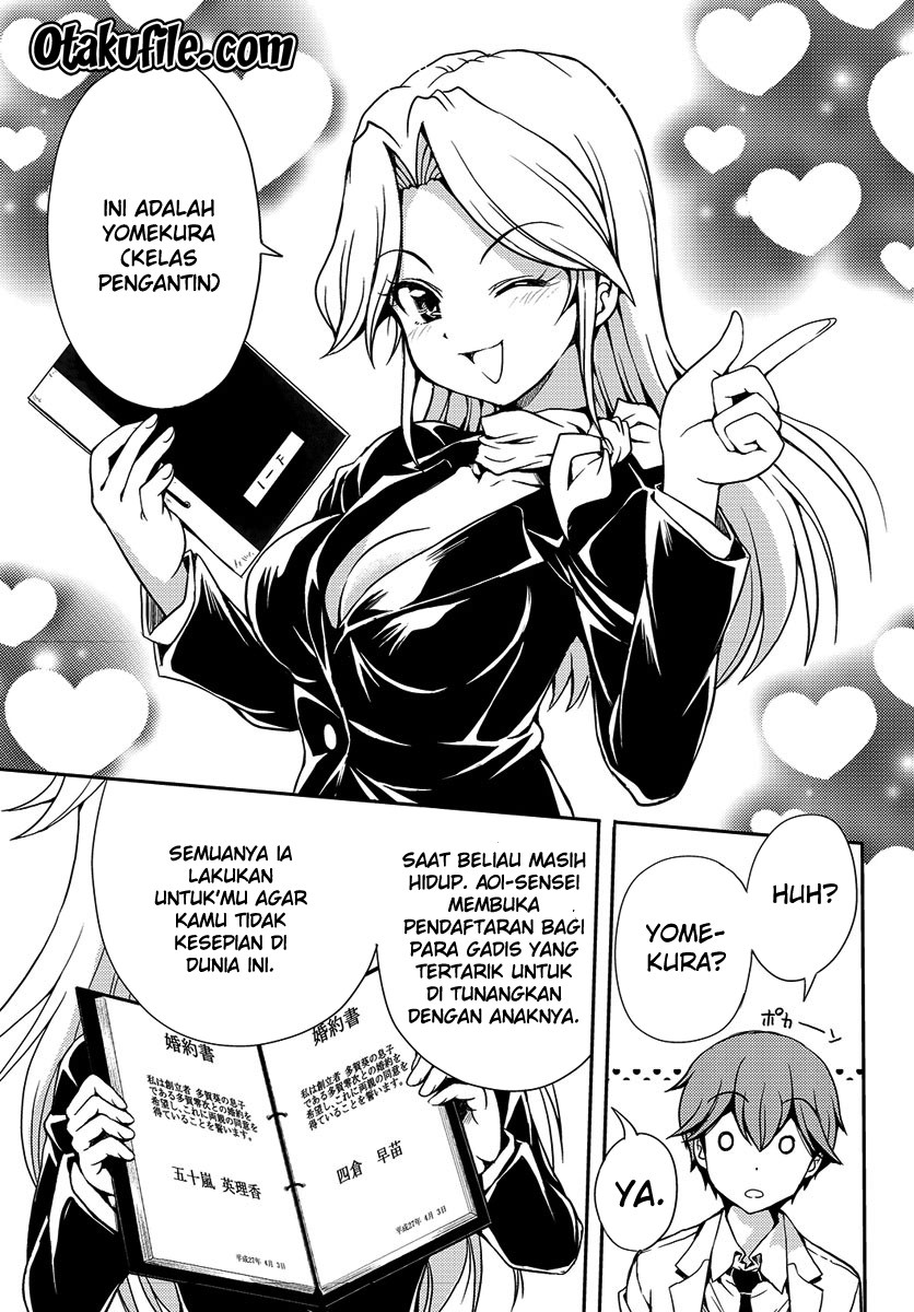 Halaman 8 dari Yomekura Chapter 1.2