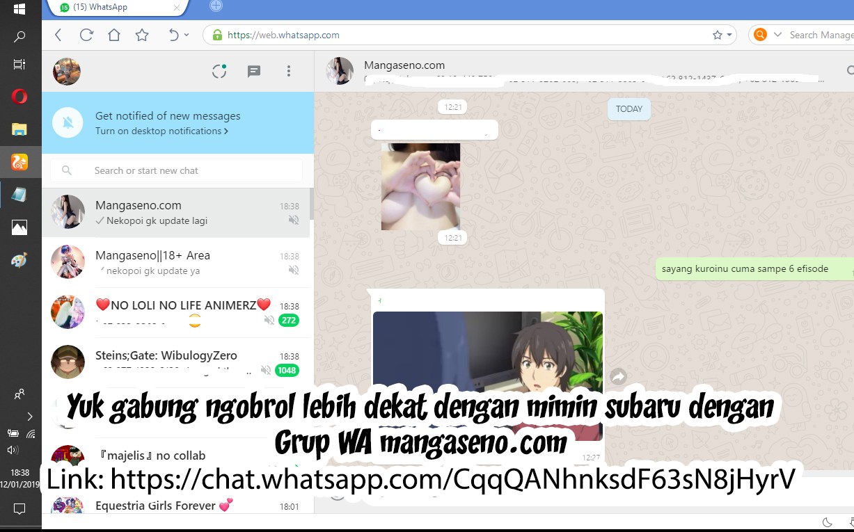 Halaman 45 dari Yomekura Chapter 7
