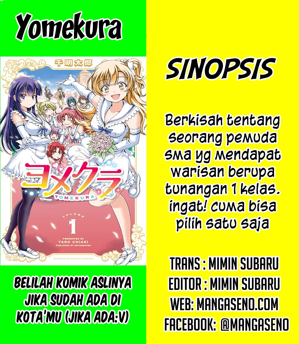 Halaman 1 dari Yomekura Chapter 9.1