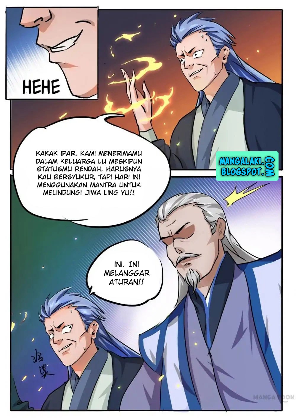 Halaman 10 dari Young Sorcerer Master Chapter 1