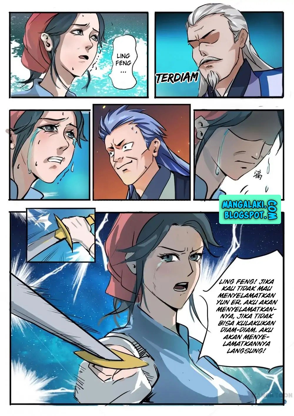 Halaman 11 dari Young Sorcerer Master Chapter 1