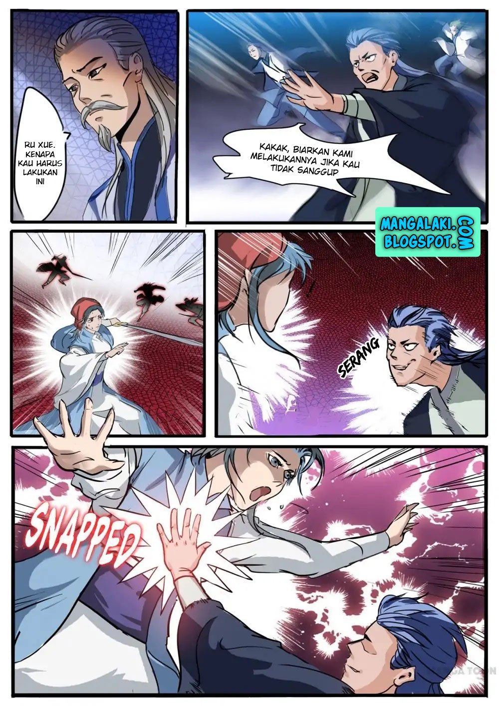 Halaman 12 dari Young Sorcerer Master Chapter 1
