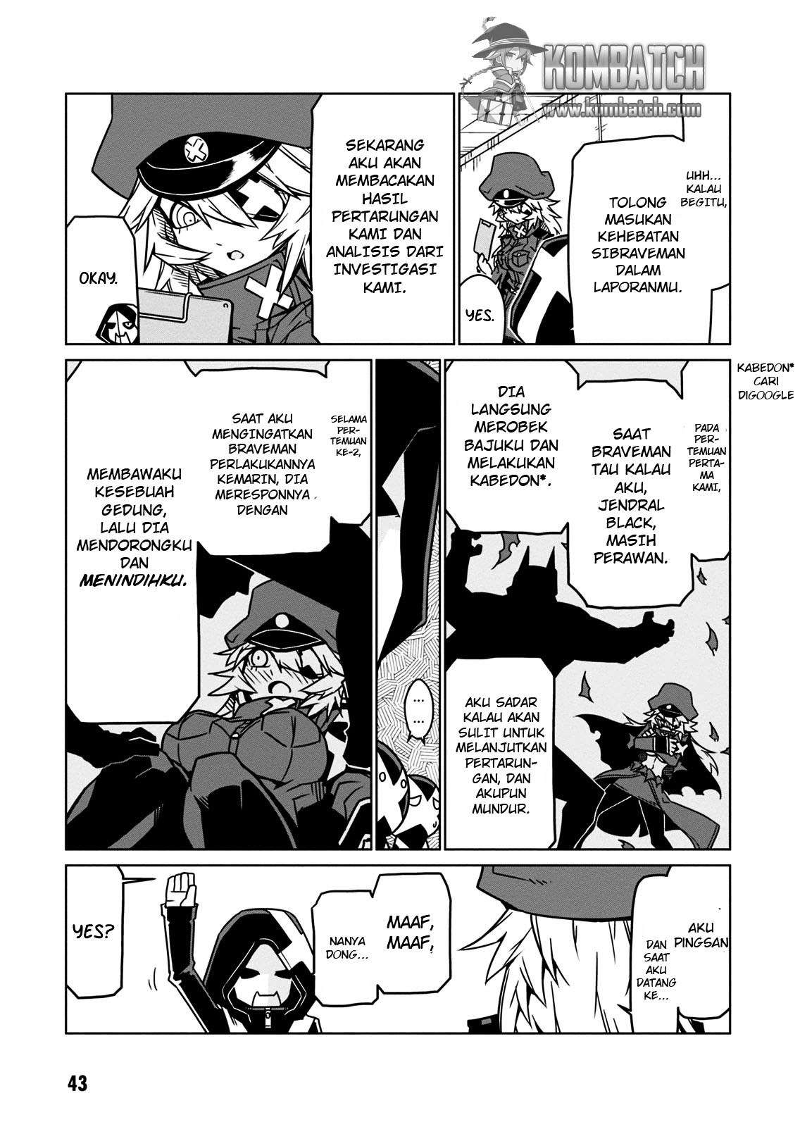 Zannen Jokanbu Black General-san chapter 5 halaman 6