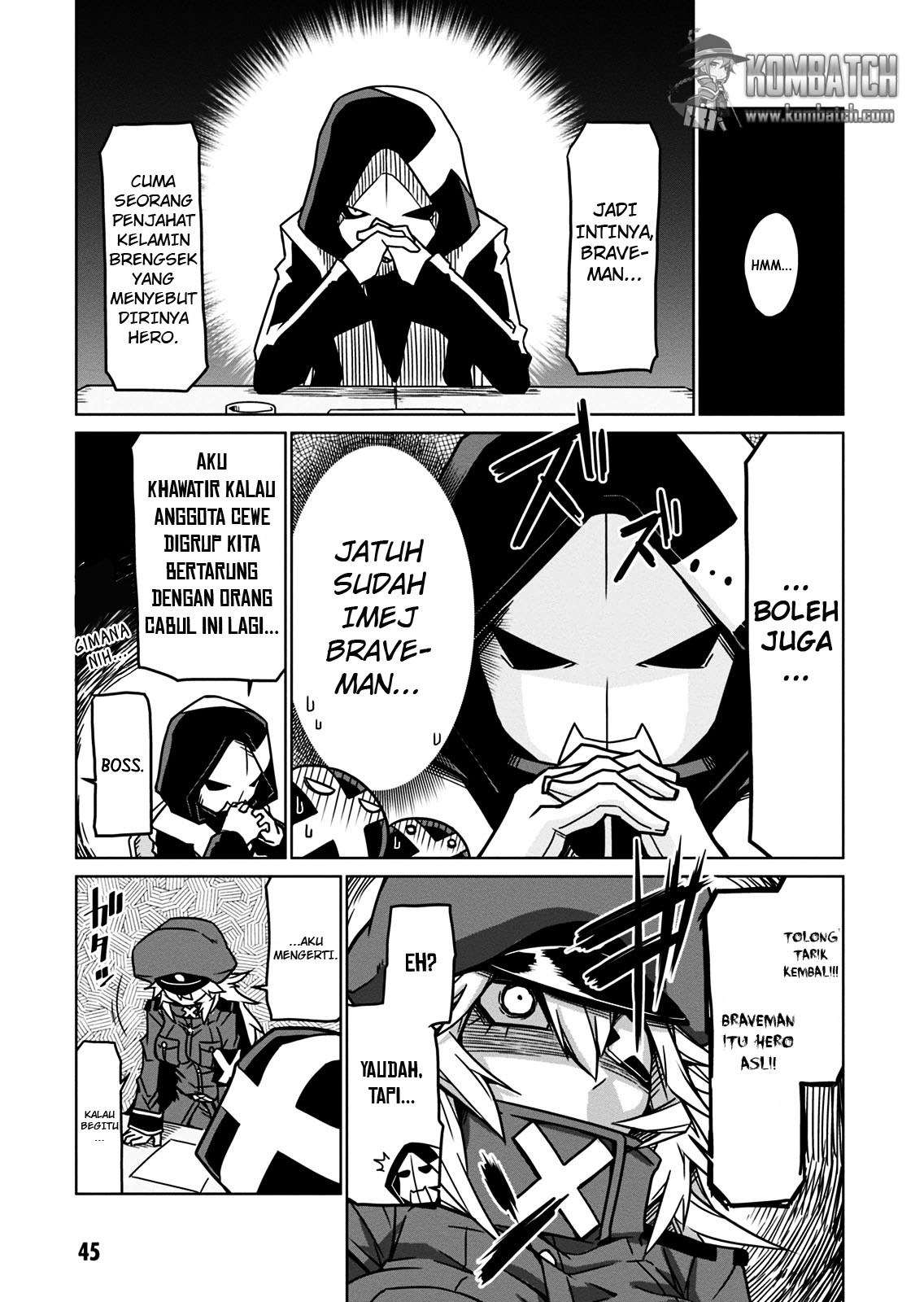 Zannen Jokanbu Black General-san chapter 5 halaman 8