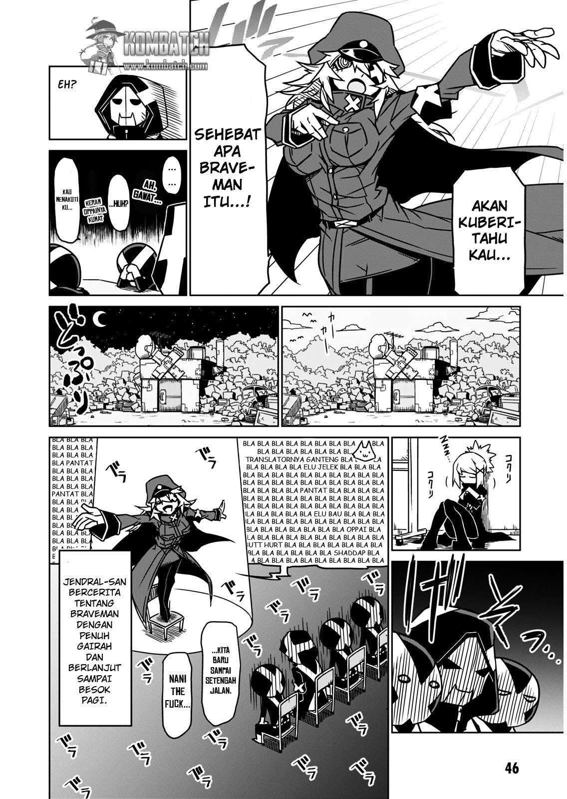 Zannen Jokanbu Black General-san chapter 5 halaman 9