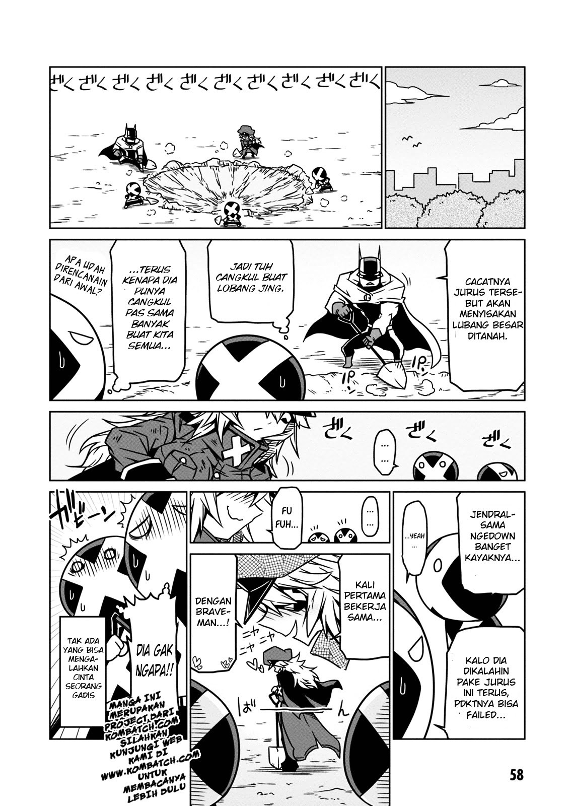 Zannen Jokanbu Black General-san chapter 6 halaman 11