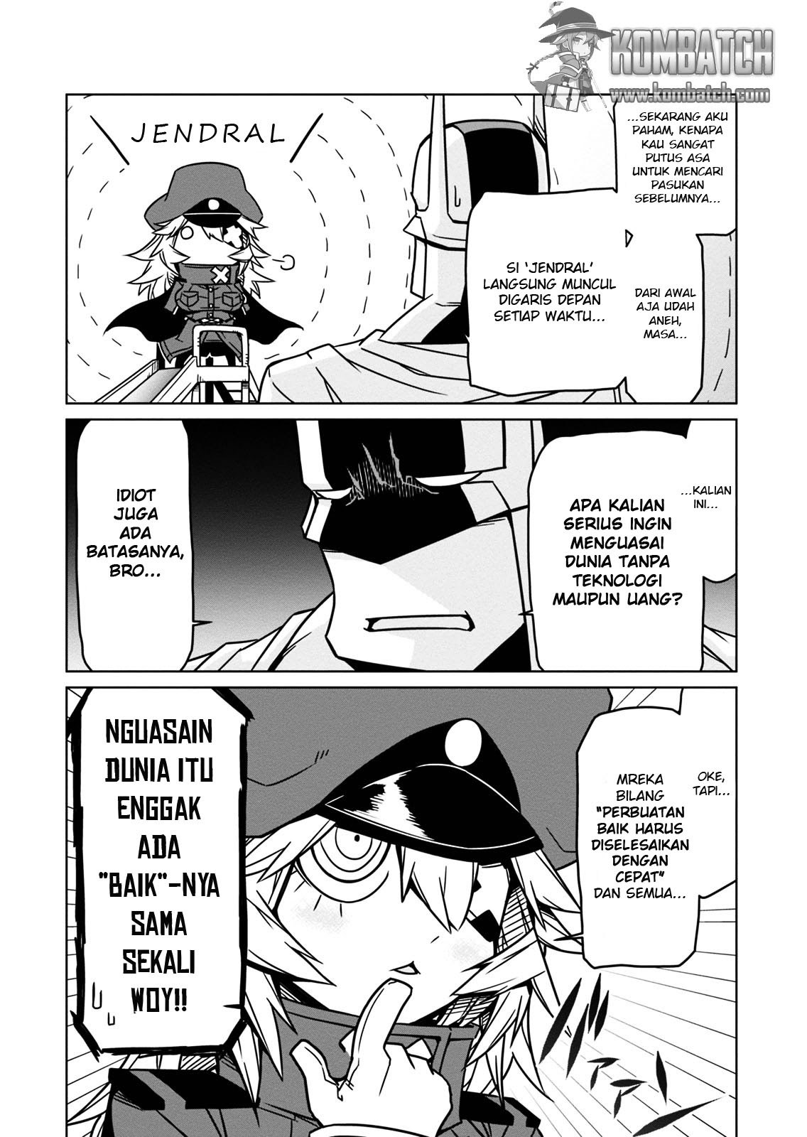 Zannen Jokanbu Black General-san chapter 6 halaman 4