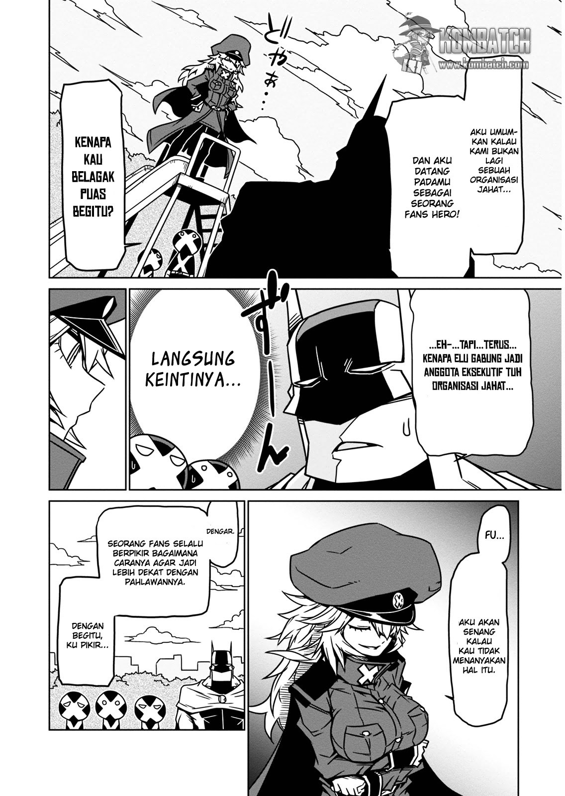 Zannen Jokanbu Black General-san chapter 6 halaman 5