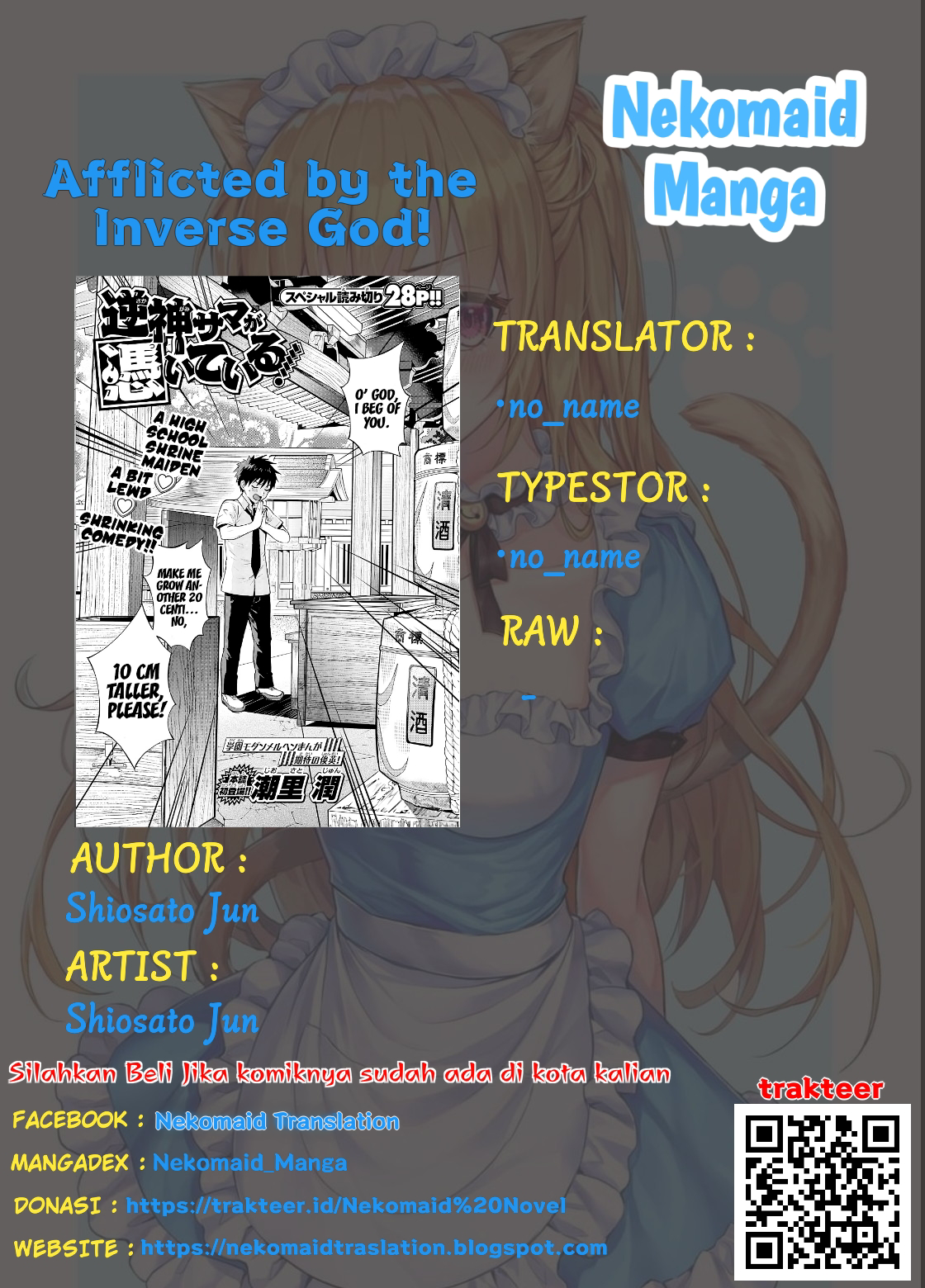 Bad Guy Chapter 0 – halaman 1