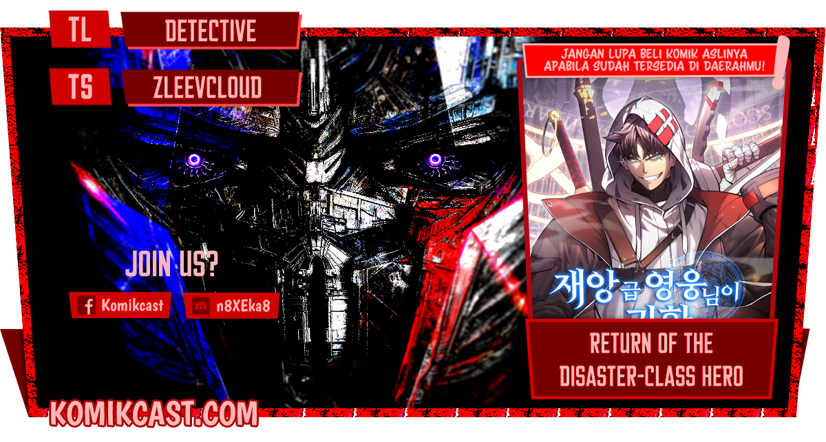 Halaman 1 dari The Return of the Disaster-Class Hero Chapter 20