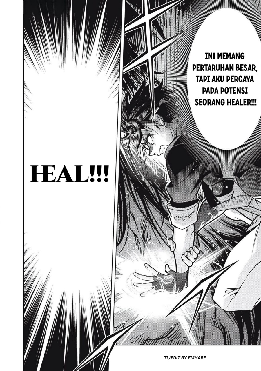 Academy Saikyou no Mob Healer: Shinigee Sekai no Mob ni Tensei Shita Ore wa, Hazure Job [Healer] to Gensaku Chishiki de Musou Suru chapter 2.2 halaman 25