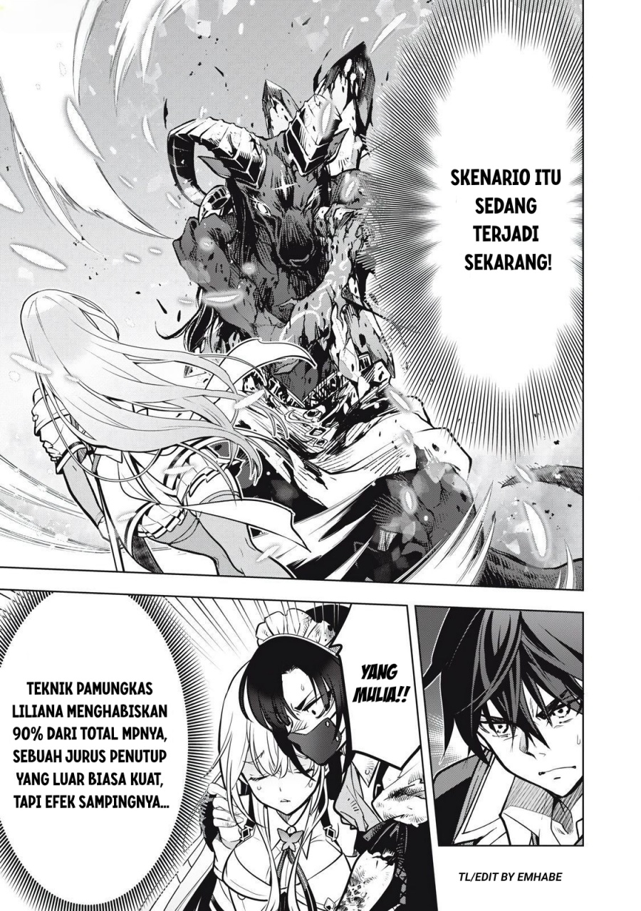 Academy Saikyou no Mob Healer: Shinigee Sekai no Mob ni Tensei Shita Ore wa, Hazure Job [Healer] to Gensaku Chishiki de Musou Suru chapter 2.2 halaman 5