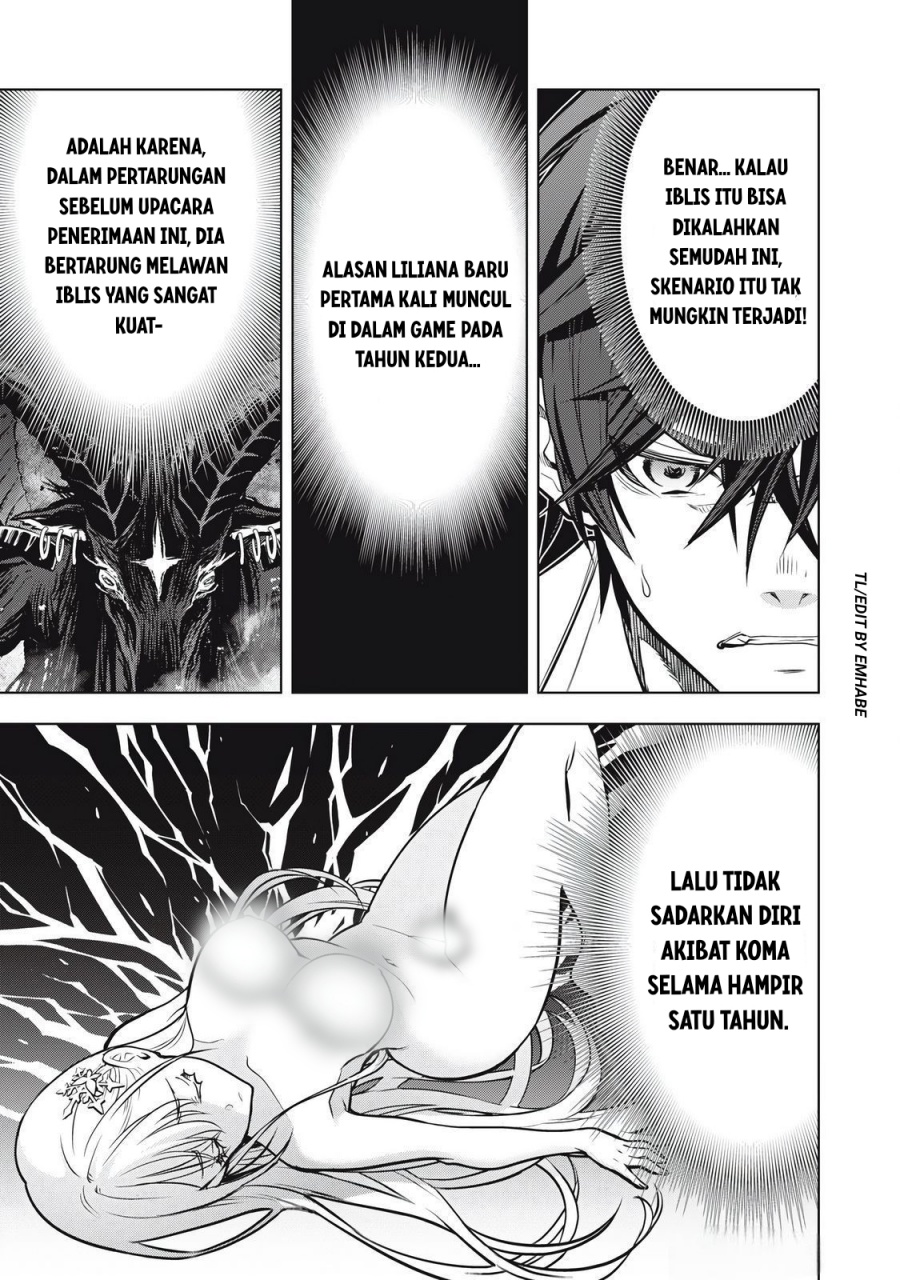 Academy Saikyou no Mob Healer: Shinigee Sekai no Mob ni Tensei Shita Ore wa, Hazure Job [Healer] to Gensaku Chishiki de Musou Suru chapter 2.2 halaman 9