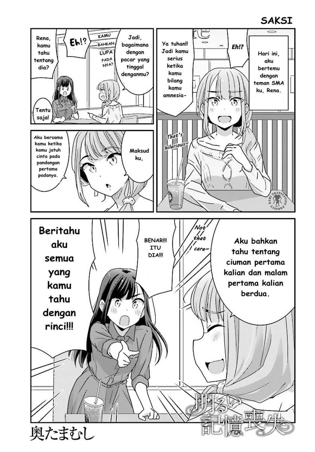 Halaman 10 dari Cheerful Amnesia Chapter 4