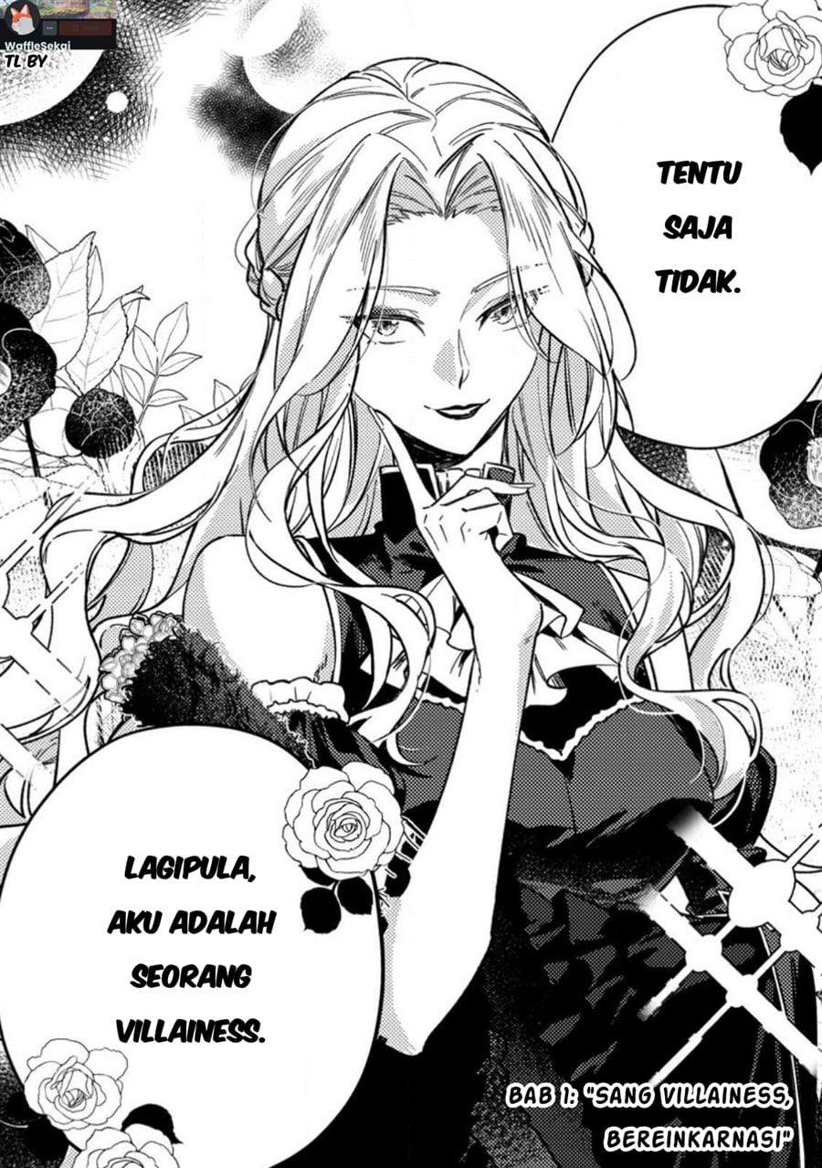 Halaman 3 dari Akuyaku Reijou tte no wa Kou Yaru no yo Chapter 1