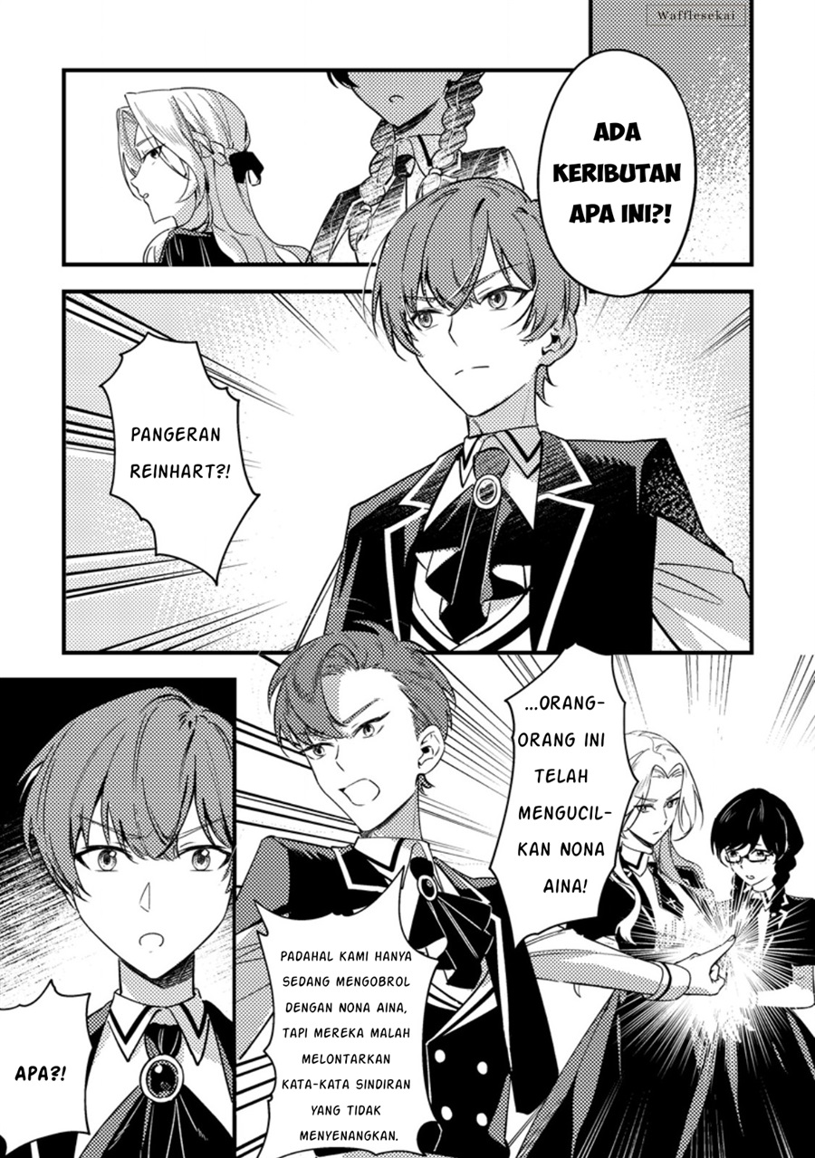 Halaman 21 dari Akuyaku Reijou tte no wa Kou Yaru no yo Chapter 3