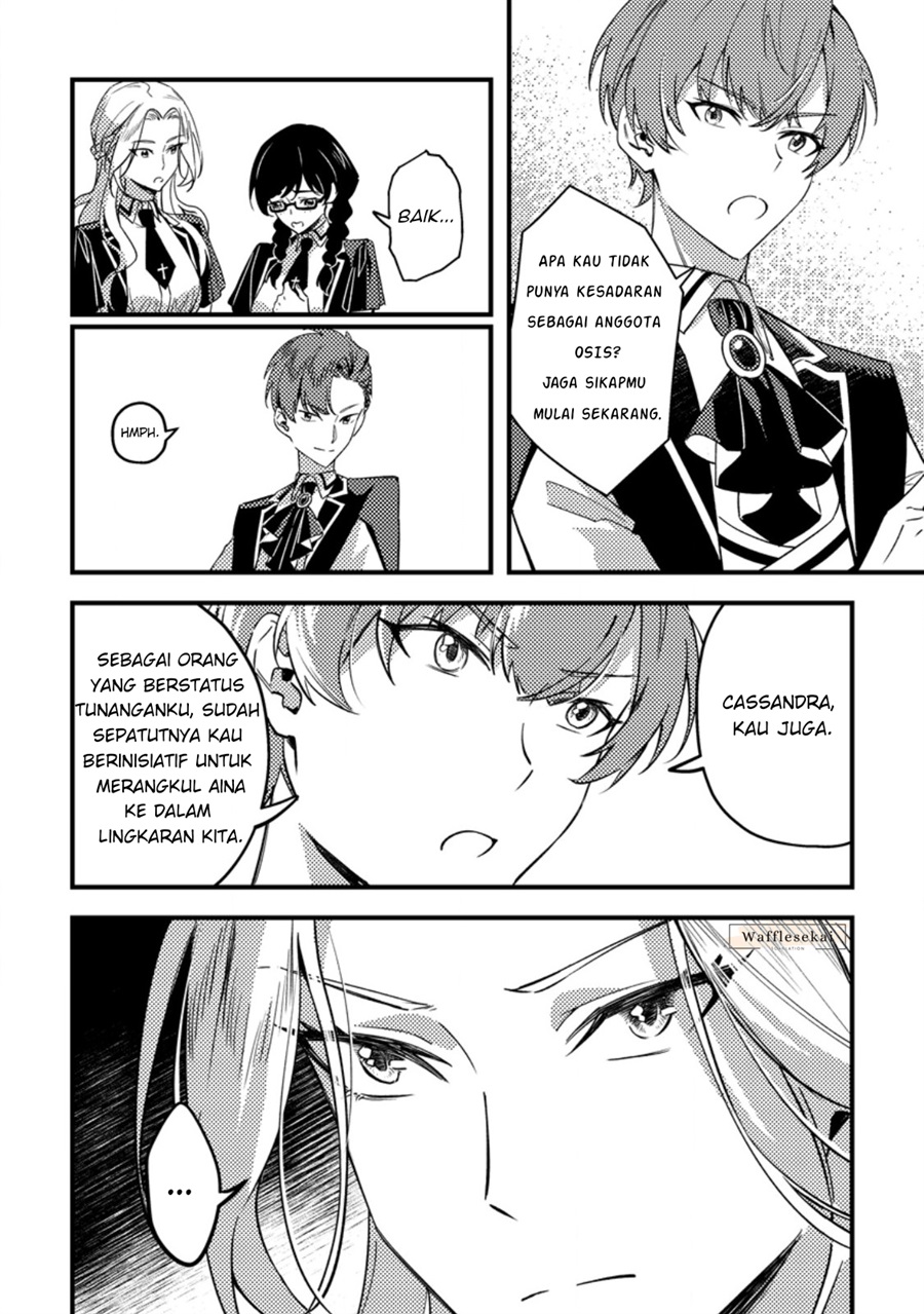 Halaman 24 dari Akuyaku Reijou tte no wa Kou Yaru no yo Chapter 3