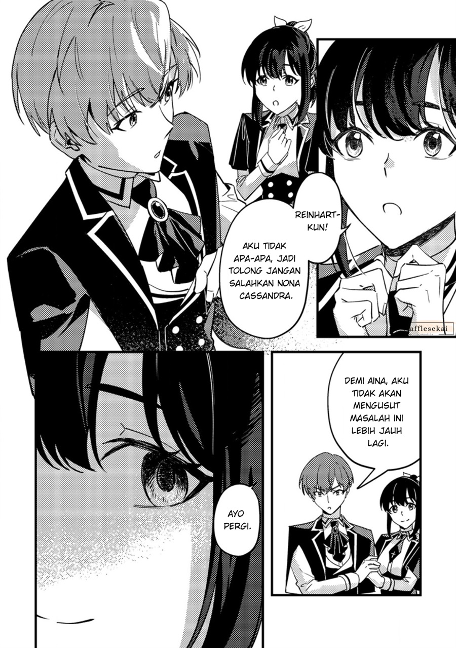 Halaman 26 dari Akuyaku Reijou tte no wa Kou Yaru no yo Chapter 3