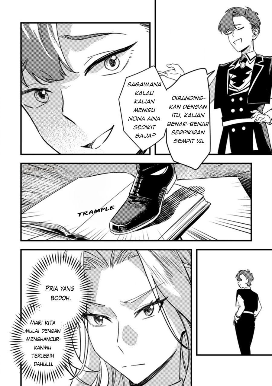 Halaman 28 dari Akuyaku Reijou tte no wa Kou Yaru no yo Chapter 3