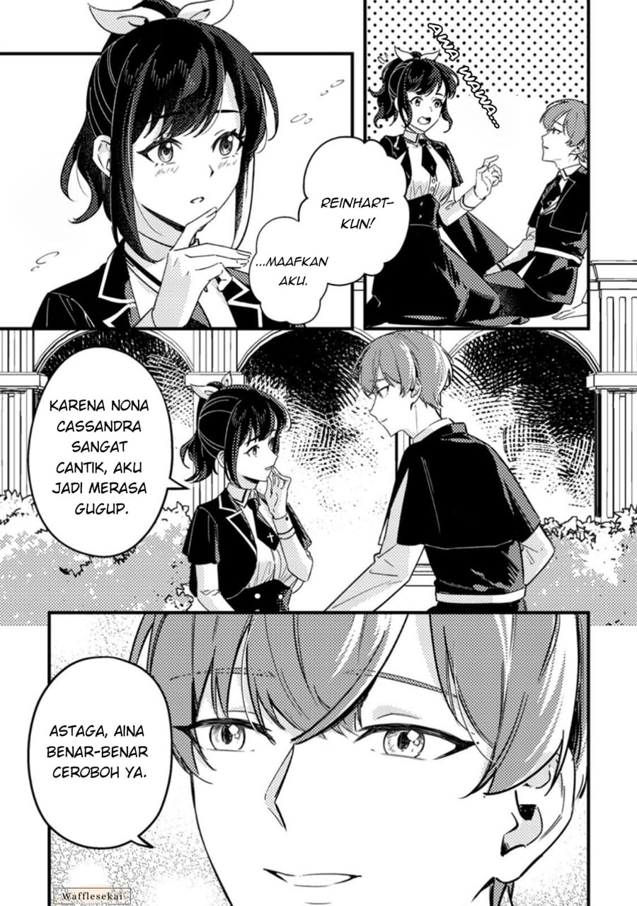 Halaman 5 dari Akuyaku Reijou tte no wa Kou Yaru no yo Chapter 3