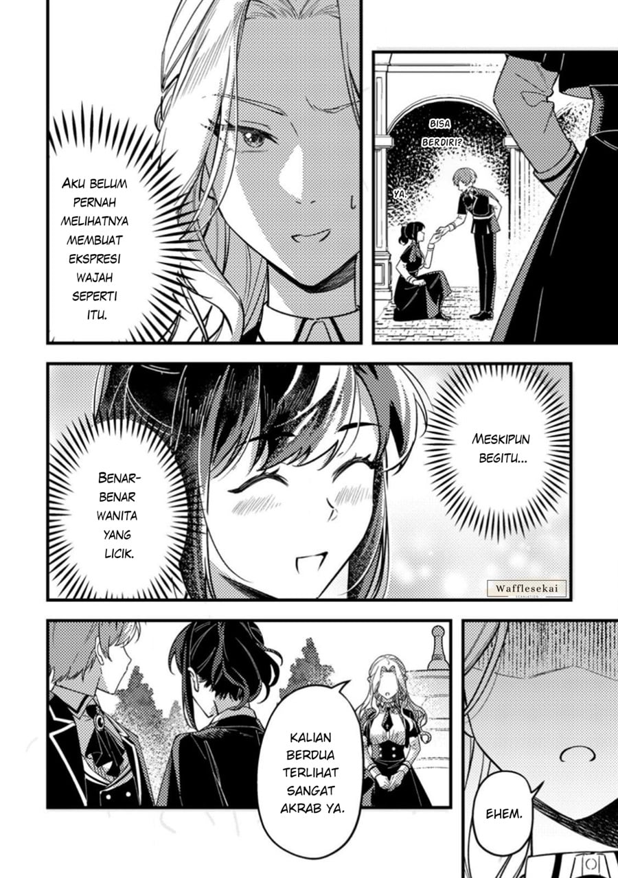 Halaman 6 dari Akuyaku Reijou tte no wa Kou Yaru no yo Chapter 3