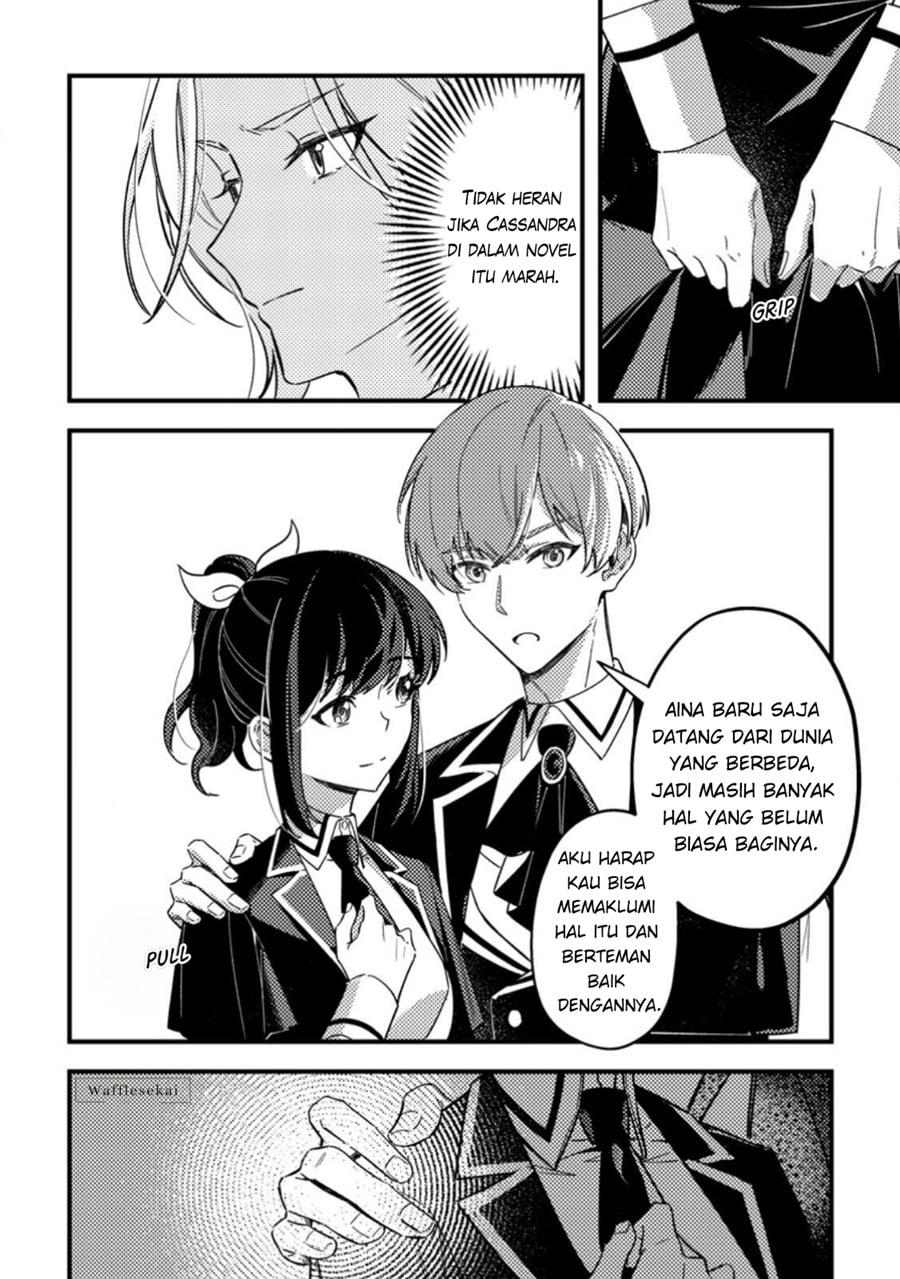 Halaman 8 dari Akuyaku Reijou tte no wa Kou Yaru no yo Chapter 3
