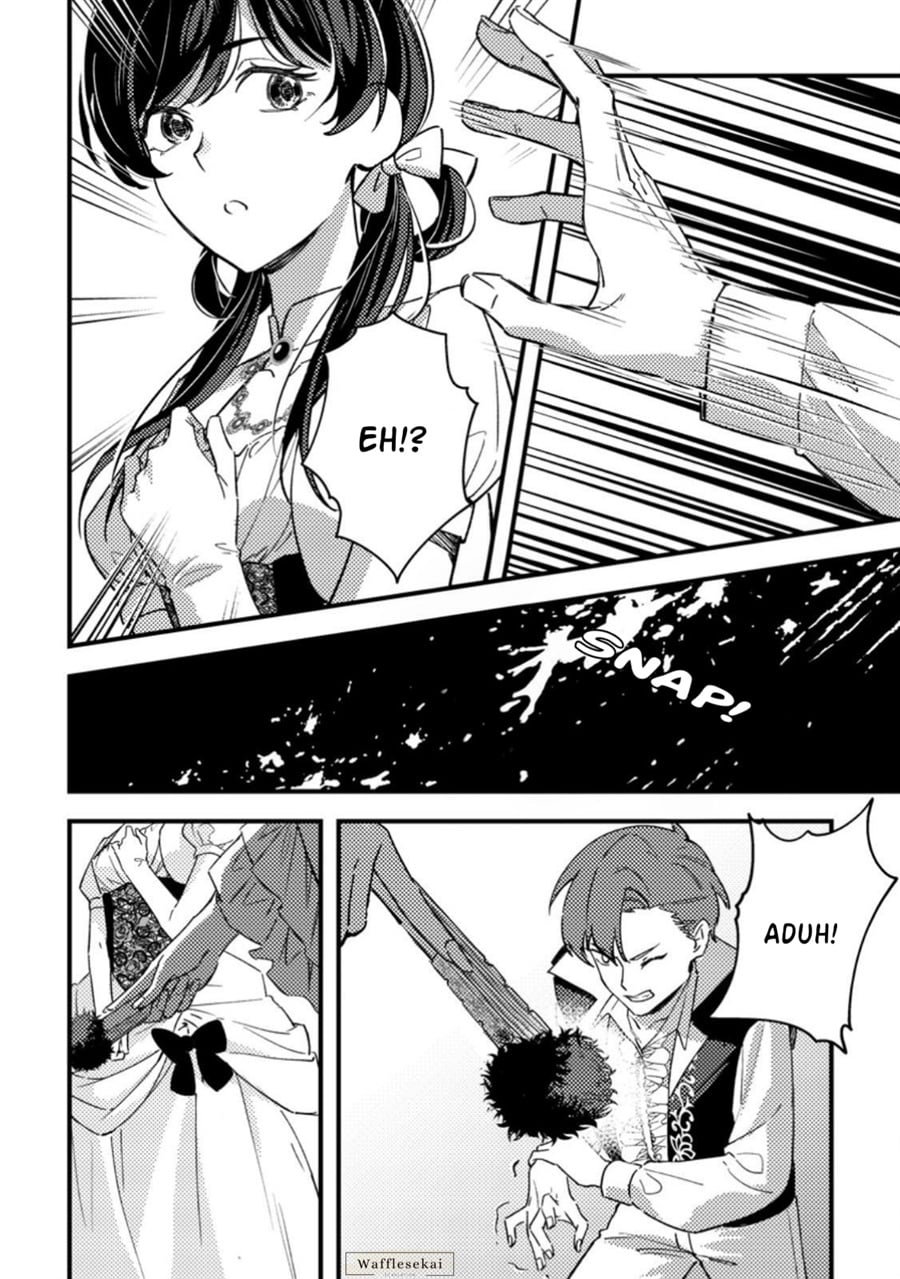 Halaman 24 dari Akuyaku Reijou tte no wa Kou Yaru no yo Chapter 4