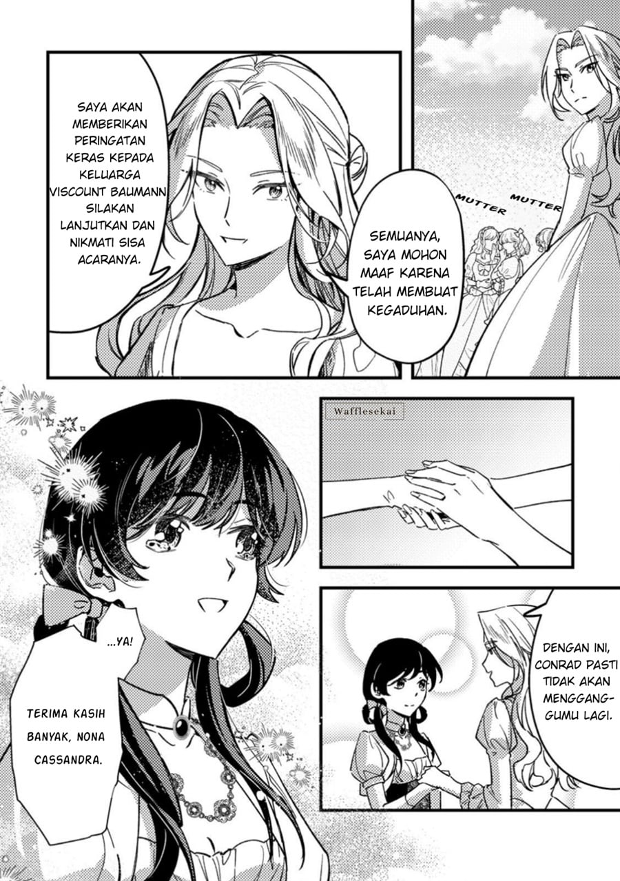 Halaman 28 dari Akuyaku Reijou tte no wa Kou Yaru no yo Chapter 4