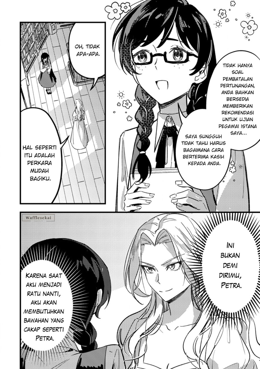 Halaman 30 dari Akuyaku Reijou tte no wa Kou Yaru no yo Chapter 4